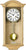 Horloge murale AMS 53x27x13 cm bois • Mécanique • Gong circulaire
