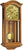 Horloge murale AMS 67x27x15 cm bois • Mouvement mécanique • Sonnerie Bim-Bam