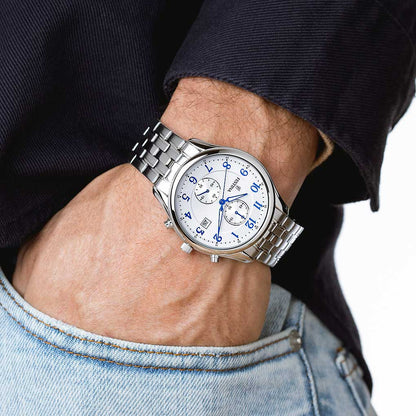 Festina Timeless Chronograph F6854/A Herrenuhr • Sportliches Chronographen-Design • Hochwertiger Edelstahl