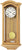 Horloge murale AMS 67x27x15 cm bois • Mouvement mécanique 14 jours • Sonnerie Bim-Bam