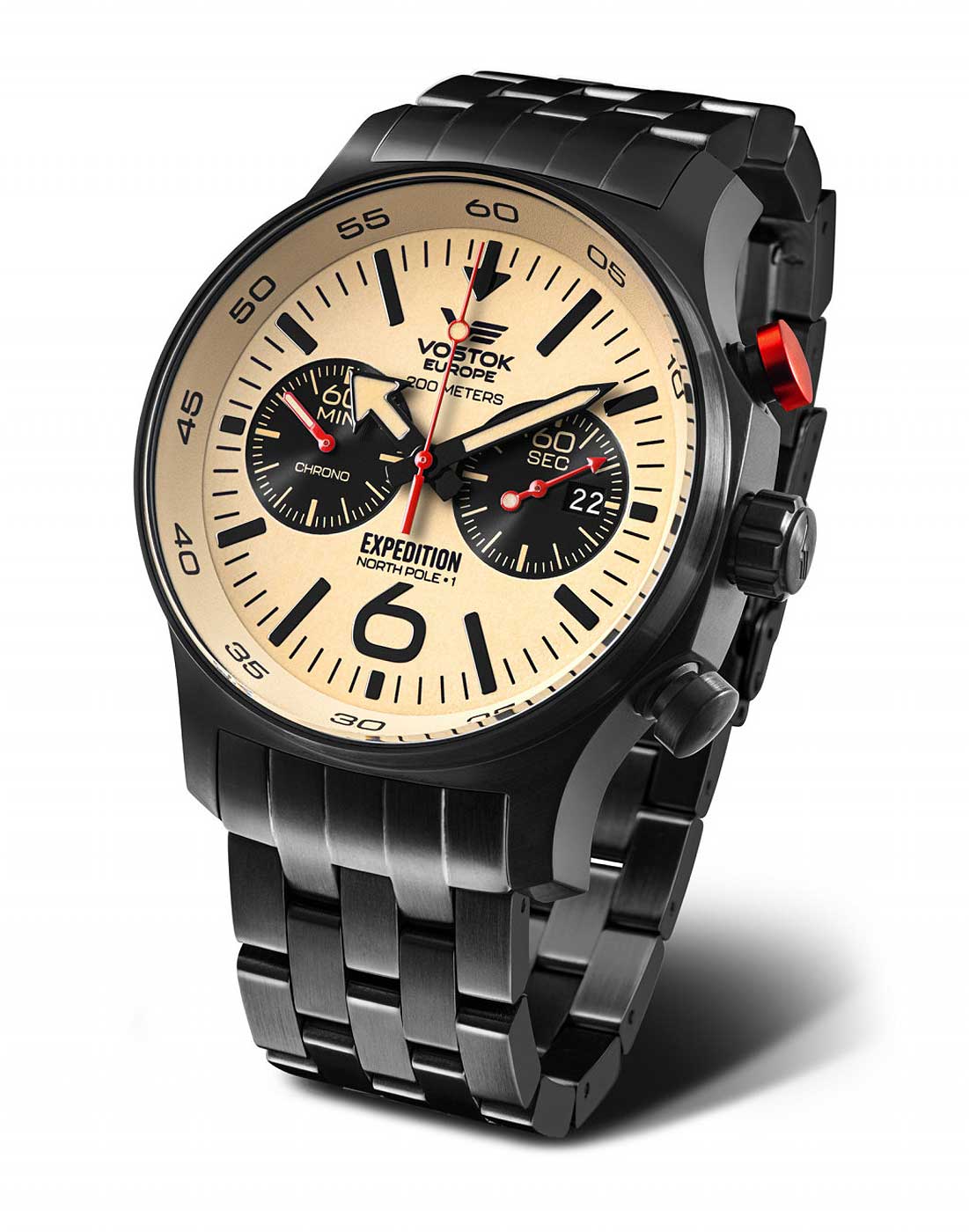 Vostok Europe Expedition North Pole-1 6S21-595C644B Men's Watch • K1 Safety Glass • Robust Design