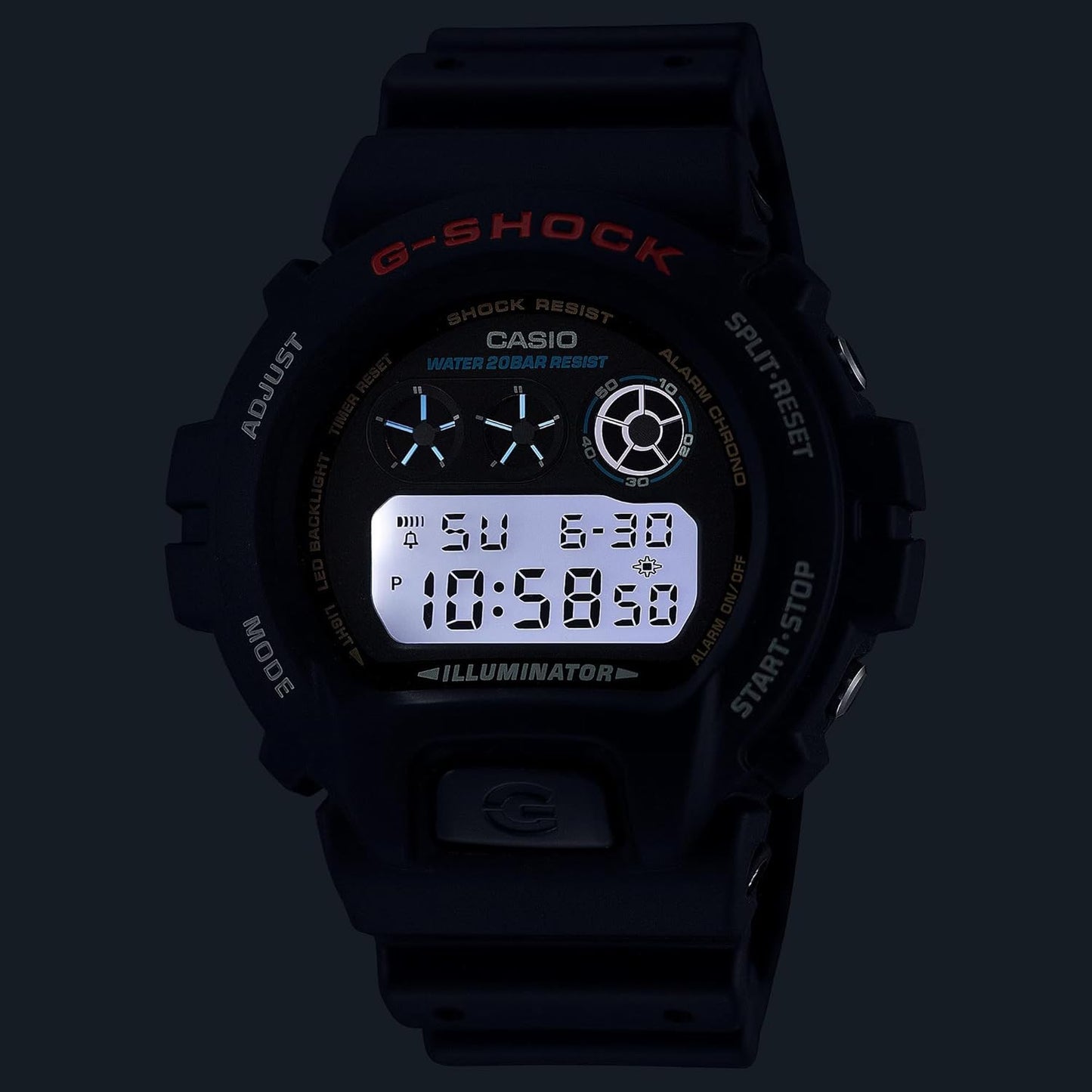 Casio G-Shock DW-6900U-1ER Herrenuhr • Extreme Stoßfestigkeit • 20 Bar
