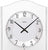AMS Horloge murale 50x20x5 cm verre • Design moderne • Pendule