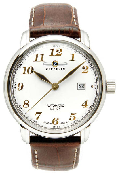 Zeppelin LZ 127 Graf Zeppelin 7656-1 Men's Watch • Automatic • Exhibition Case Back