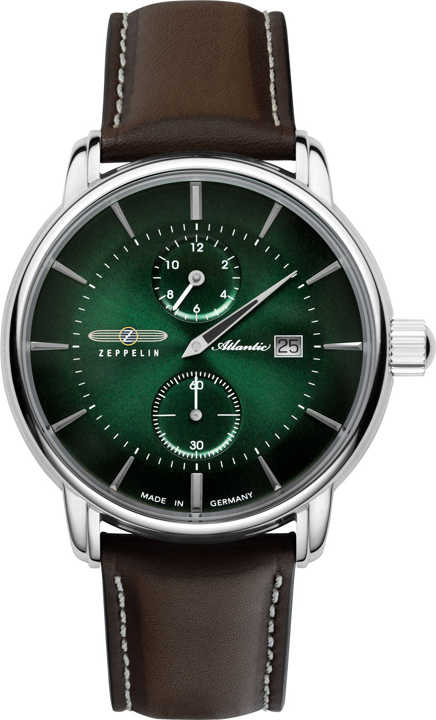 Zeppelin Flatline 8366-5 Montre Homme • Automatique • Réserve de marche