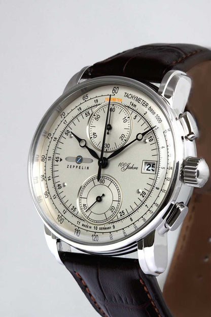 Zeppelin 100 Years Zeppelin 8670-1 Men's Watch • Chronograph • Made in Germany
