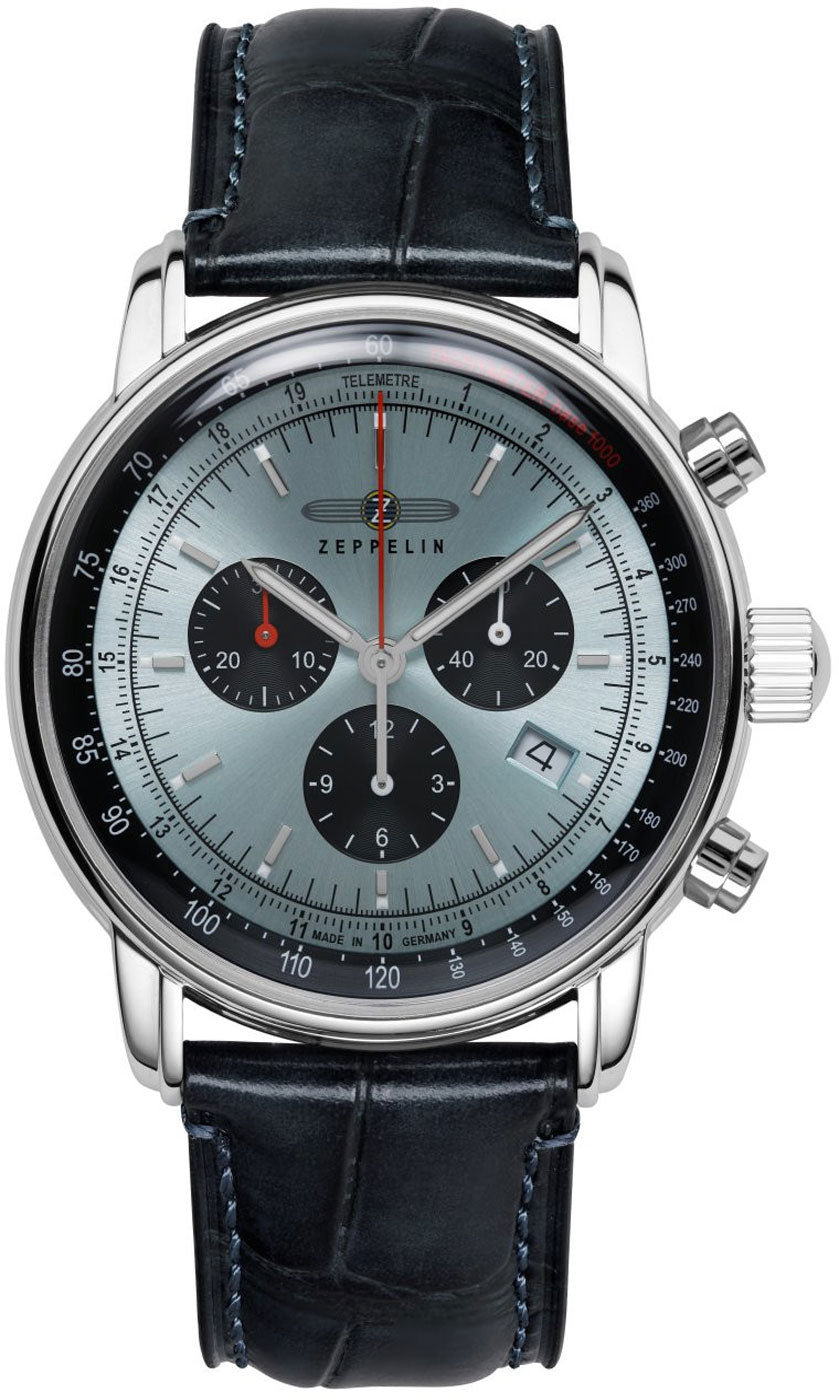 Zeppelin LZ14 Marine 8886-2 Herrenuhr • Made in Germany • Historisches Design