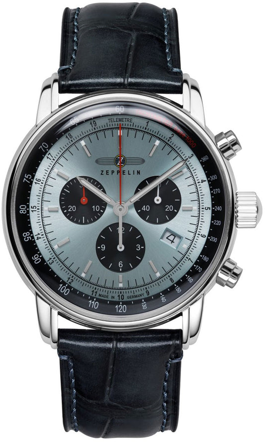 Zeppelin LZ14 Marine 8886-2 Herrenuhr • Made in Germany • Historisches Design