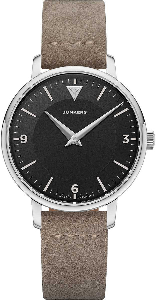 Montre pour femme Junkers Therese 9.01.01.02 • Style Bauhaus • Mouvement à quartz Miyota