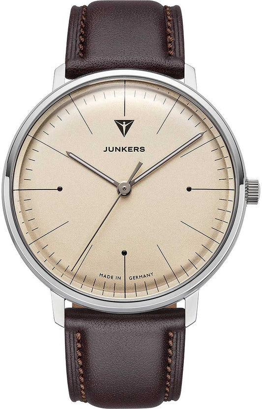 Junkers Bauhaus 9.09.01.05 Men's Watch • Precise Quartz Movement • Acrylic Glass