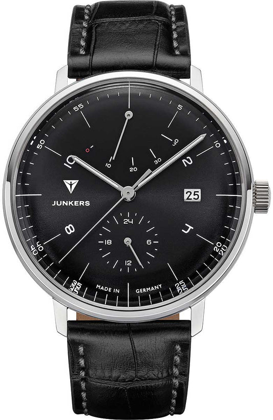 Junkers Bauhaus 9.11.01.02 Men's Watch • Automatic • Power Reserve