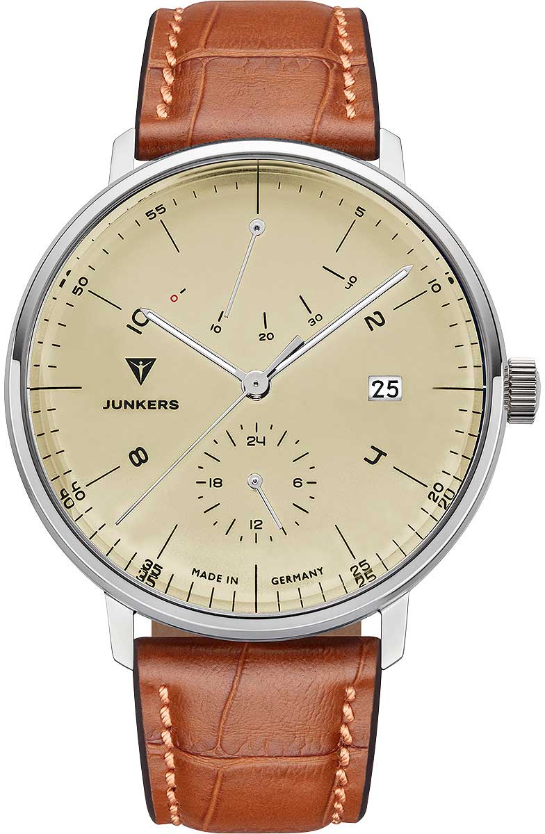 Montre Junkers Bauhaus 911.01.02 • Mouvement automatique • Boîtier en acier inoxydable