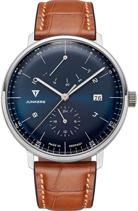 Junkers Bauhaus 9090102 Men's Watch • Quartz Movement • Acrylic Glass