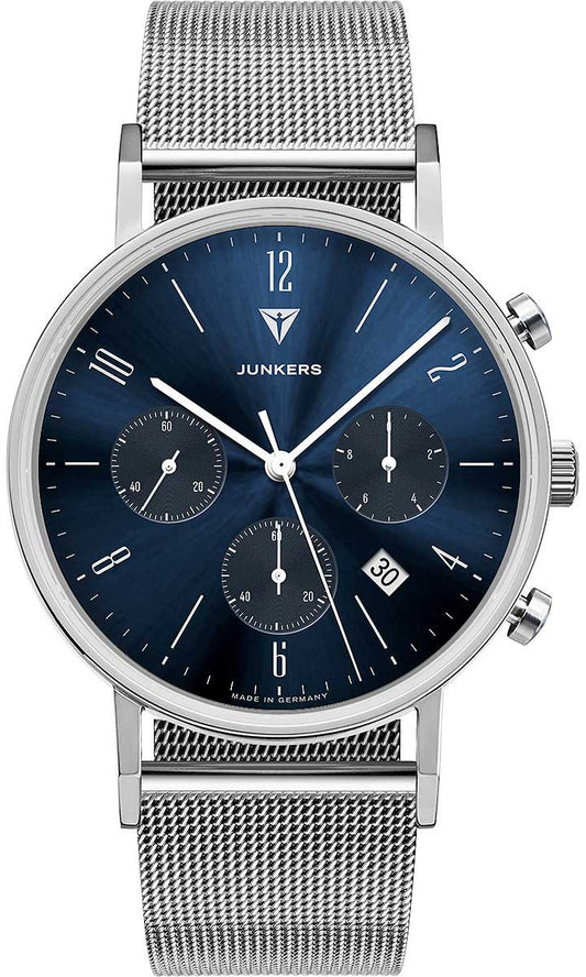 Junkers Bauhaus 9.10.01.05.M Men's Watch • Automatic • Stainless Steel