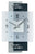 AMS Wanduhr 36x22x5 cm Glas • Modernes Design • Präzises Quarzwerk