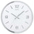 Horloge murale AMS 27x27x4 cm Verre • Mouvement à quartz silencieux • Design moderne