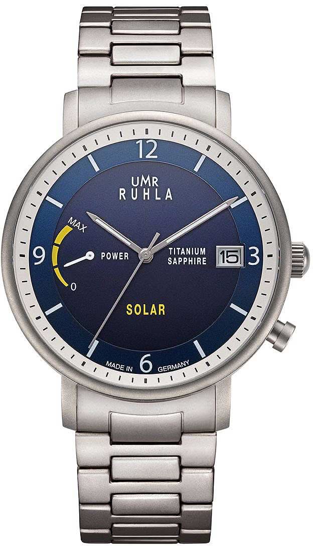 Ruhla RUHLA-Solar RUHLA-94103M Men's Watch • Solar Movement • Sapphire Crystal