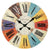 Horloge murale AMS 50x50x3 cm verre • Mouvement à quartz silencieux • Design moderne