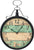 Horloge murale AMS 47x32x6 cm métal • Mouvement à quartz silencieux • Design moderne