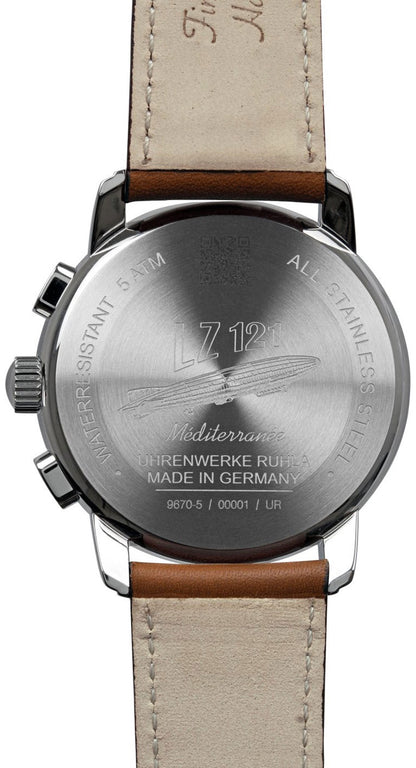 Zeppelin Méditerranée 9670-5 Herrenuhr • Made in Germany