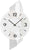 Horloge murale AMS 47x27x6 cm Aluminium/Verre • Design moderne • Verre minéral facetté