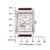 Bulova Sutton 96A268 Herrenuhr • Automatik • Open Heart