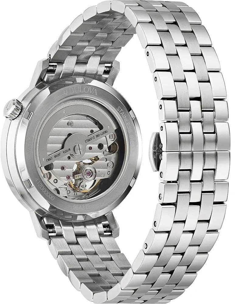 Bulova Aerojet 96A319 Men's Watch • Automatic Movement • Mineral Glass
