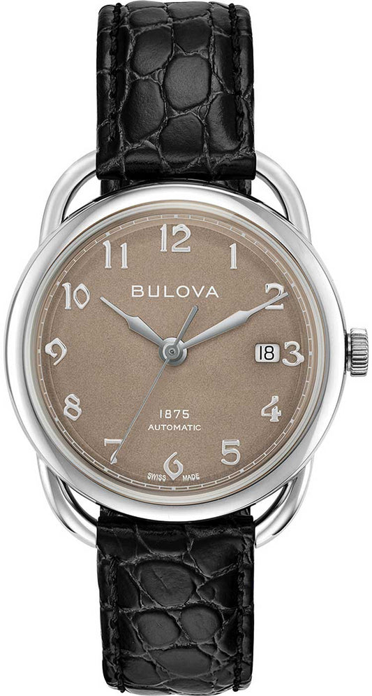 Bulova Joseph Bulova Automatic 96B324 Montre pour homme • Mouvement automatique • Verre saphir