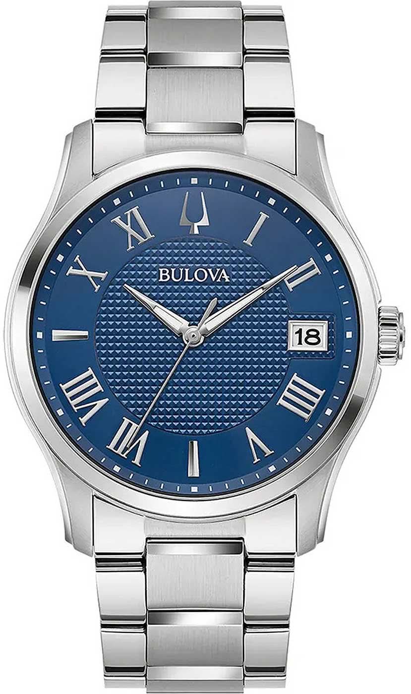 Montre pour Homme Bulova Wilton 96B386 • Mouvement à quartz précis • Verre minéral