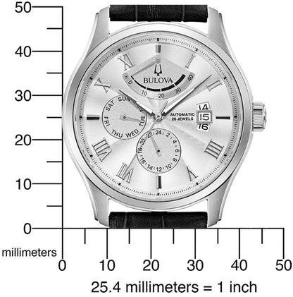 Montre pour homme Bulova Classic Automatic 96C141 • Automatique • Verre saphir