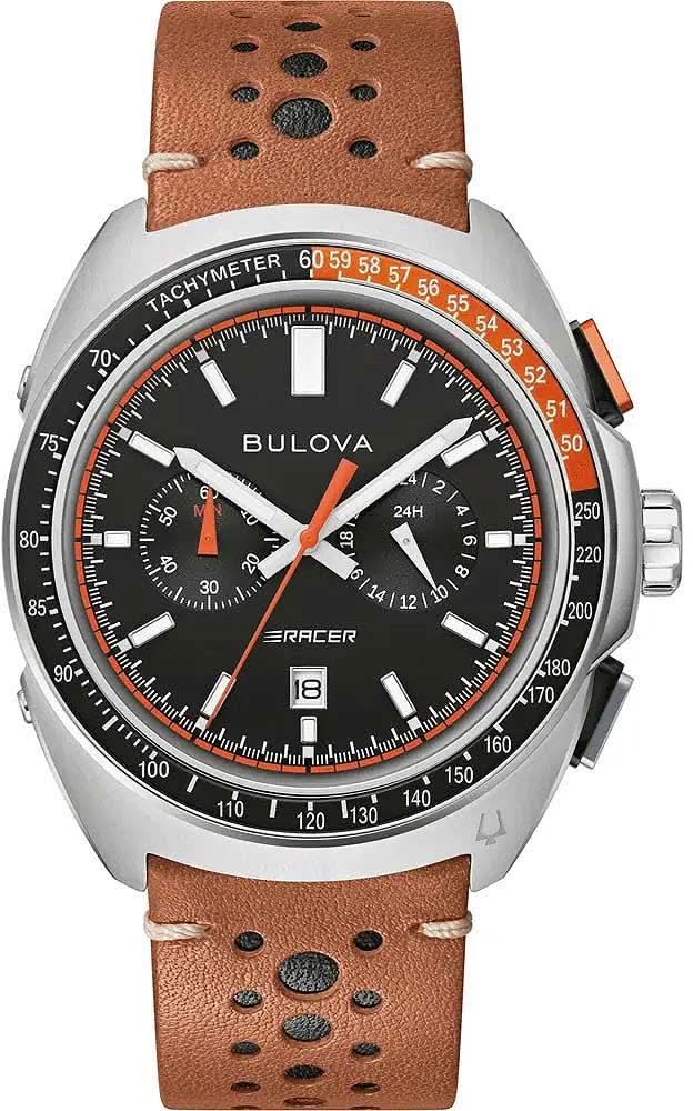 Bulova Racer 98B427 Herrenuhr • Motorsport • Saphirglas
