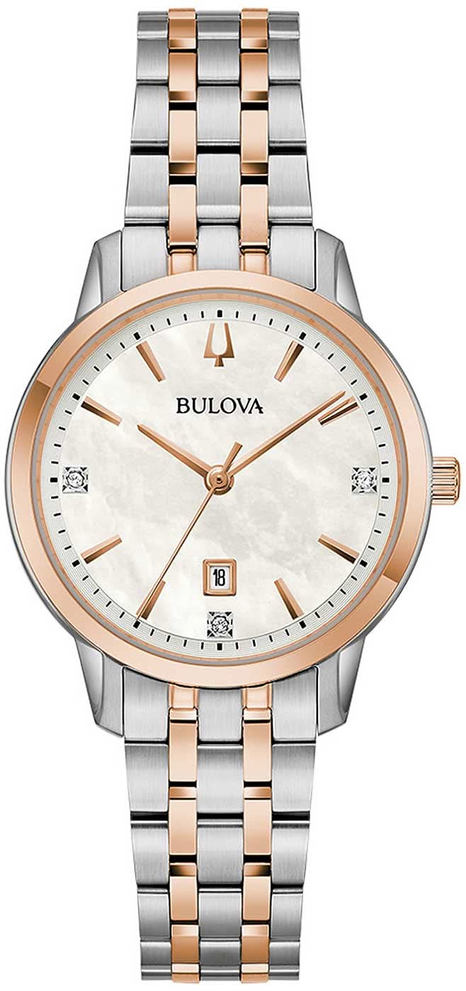 Montre pour Femme Bulova Sutton 98P213 • Quartz • Cadran en Nacre