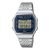 Zegarek Casio Vintage ABL-100WE-2AEF ze srebrną bransoletą ze stali szlachetnej, wyświetlacz z niebieskim podświetleniem
