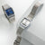 Zegarek Casio Vintage AQ-230EM-2AEF niebieski • analogowo-cyfrowy • bransoleta typu mesh, zdjęcie 8