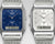 Zegarek Casio Vintage AQ-230EM-2AEF niebieski • analogowo-cyfrowy • bransoleta typu mesh, zdjęcie 5