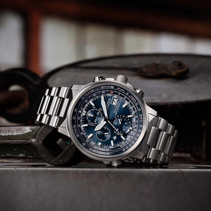 Citizen Promaster Sky AT8300-58L Herrenuhr • Eco-Drive Funk • Saphirglas