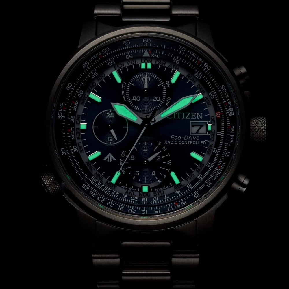 Citizen Promaster Sky AT8300-58L Herrenuhr • Eco-Drive Funk • Saphirglas