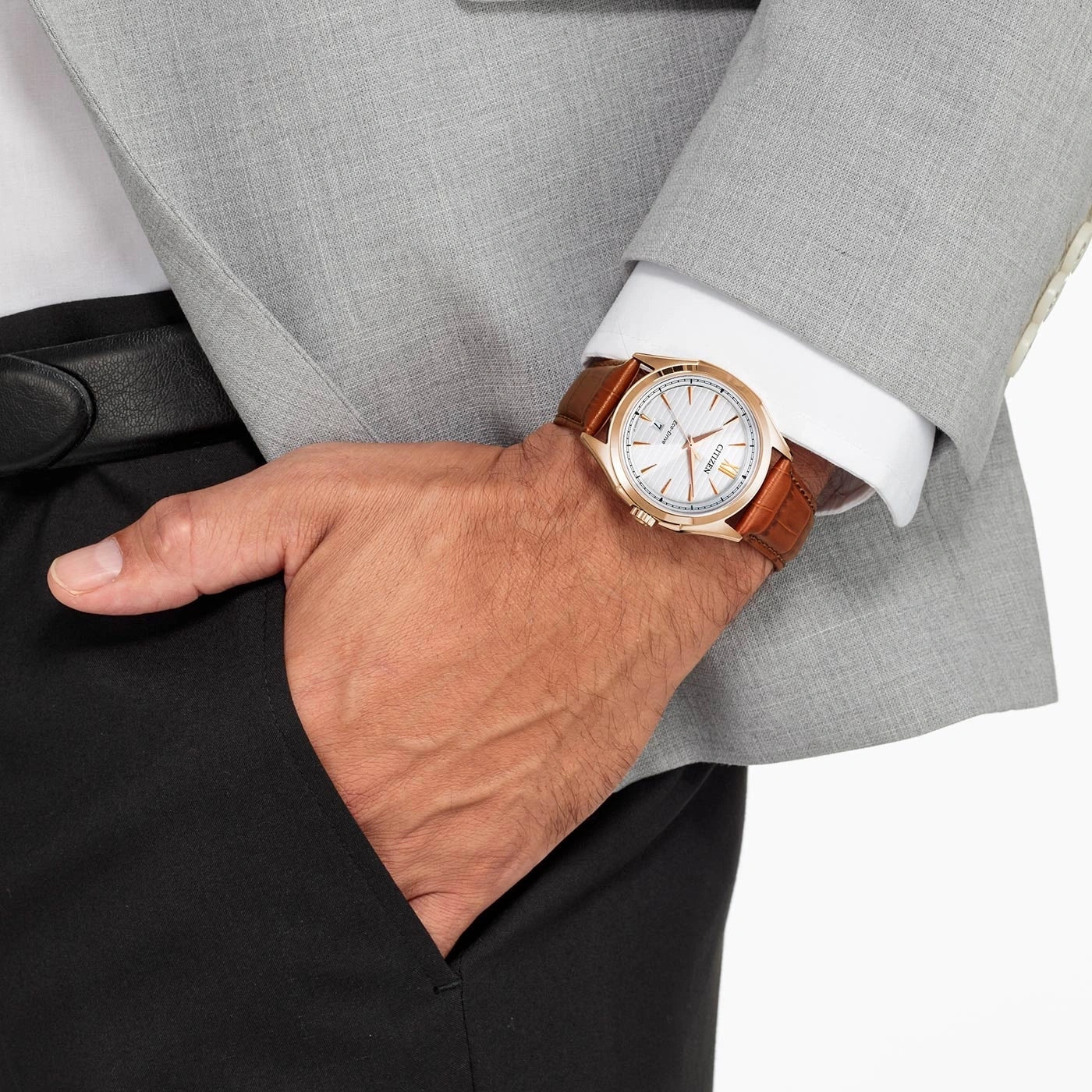 Citizen AW1753-10A Montre Homme • Mouvement Eco-Drive • Verre minéral