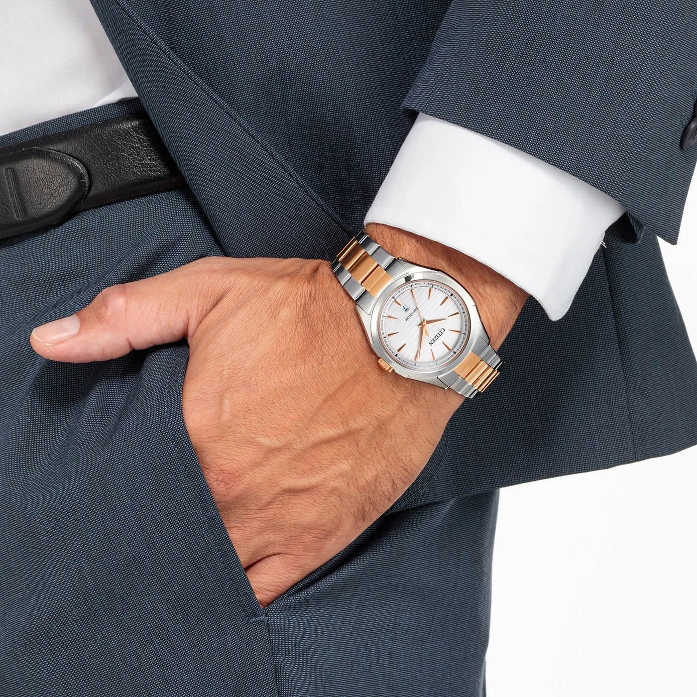Montre pour homme Citizen AW1756-89A • Mouvement Eco-Drive • Boîtier en acier inoxydable