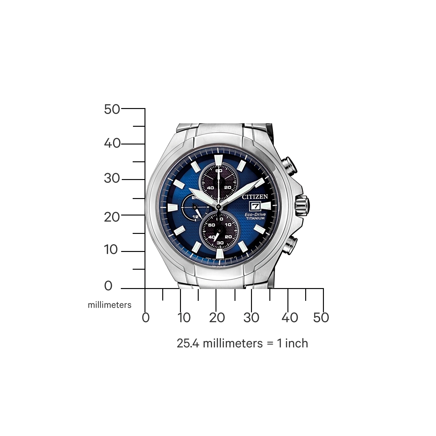 Citizen CA0700-86L Men's Watch • Titanium • Eco-Drive