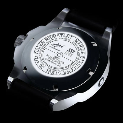 Chris Benz DEEP 300M Automatic CB-300A-SSI-KBS Montre Homme • Automatique • Verre Saphir