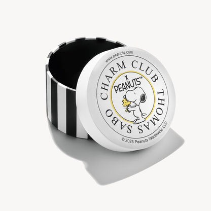 THOMAS SABO PEANUTS Snoopy Winterjacke Charm-Anhänger – Sterling Silber Emaille