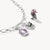 Wednesday Crow Zirconia Connect Charm Pendant in 925 Sterling Silver - Thomas Sabo Model: CC1318-691-11
