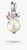 Charm Pendant Pearl with Bow - THOMAS SABO Model: CC1323-X-14