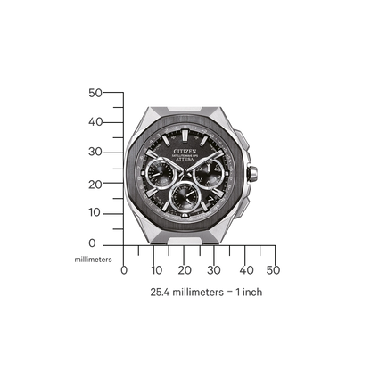 Citizen CC4104-53E Herrenuhr • Satellite Wave GPS • Super Titanium
