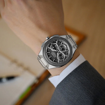 Citizen CC4104-53E Herrenuhr • Satellite Wave GPS • Super Titanium