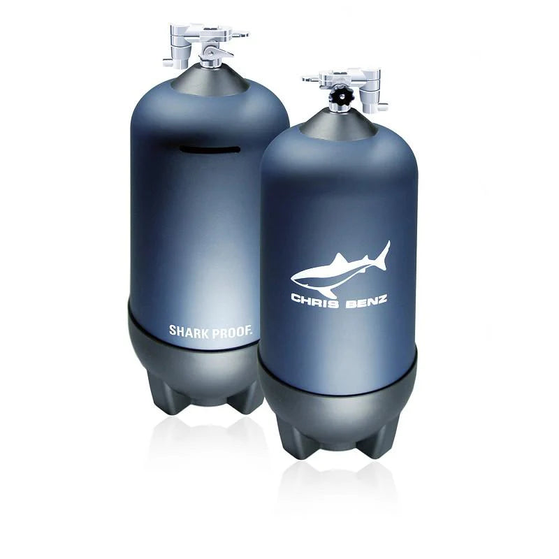 Montre Chris Benz One Midsize CBM-SI-KB-SI pour femme • Verre saphir • 20 bar