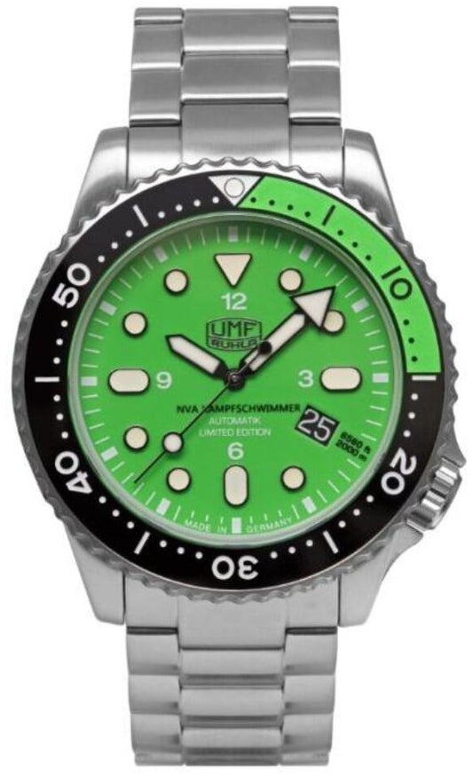 UMF Ruhla Combat Diver RUHLA-1958M-4 Men's Watch • Automatic • 200 Bar