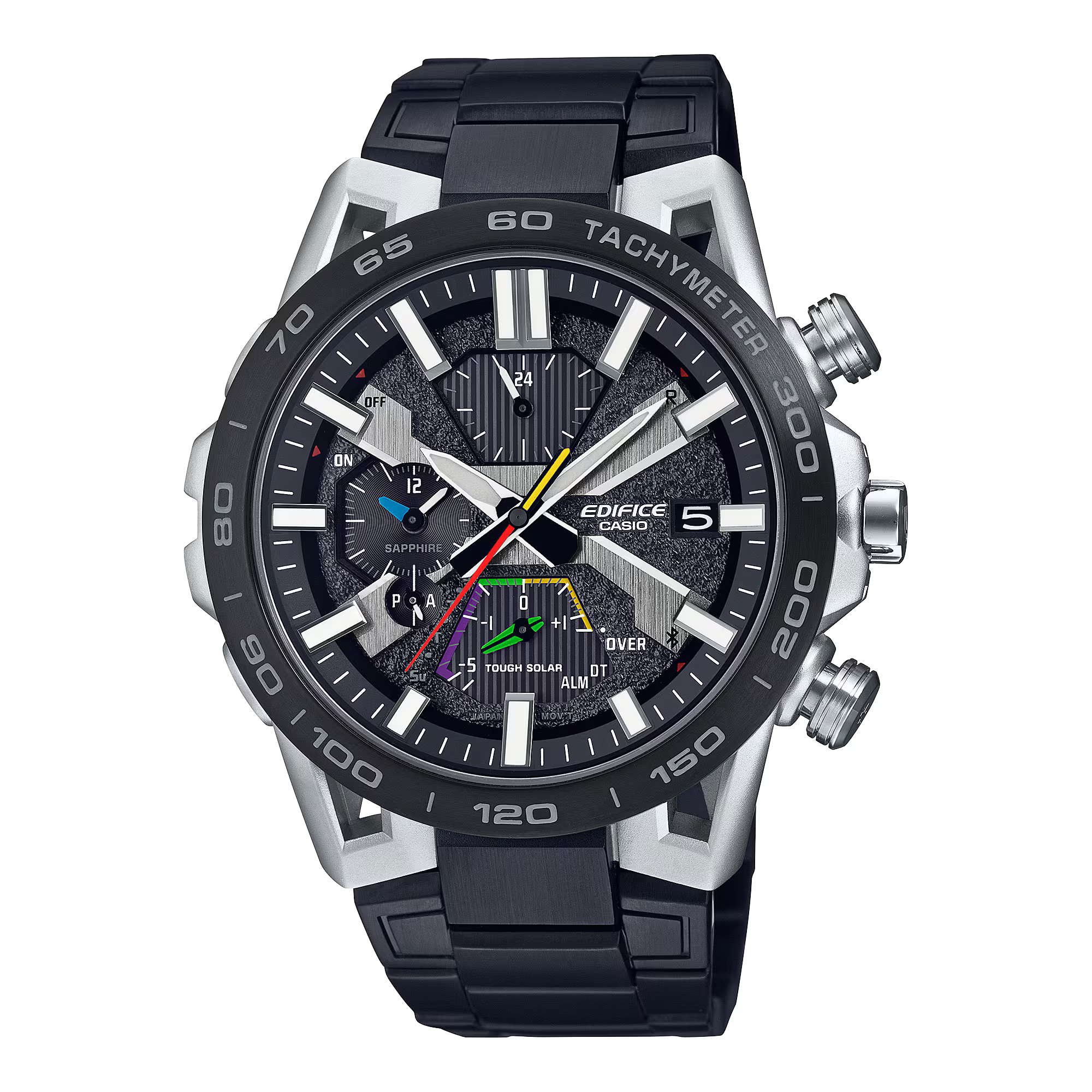 Casio Edifice EQB-2000DC-1AER Montre pour homme • Smartphone Link • Solaire