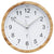 AMS Wall Clock 16x16x5 cm Plastic • Radio-Controlled Movement • Modern Design